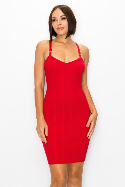 Aries Ribbed Mini Dress